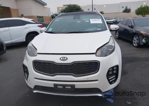 2017 Kia Sportage Sx Turbo из США, поврежденный, VIN KNDPR3A63H7239702